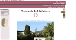 Desktop Screenshot of bellcontainers.com